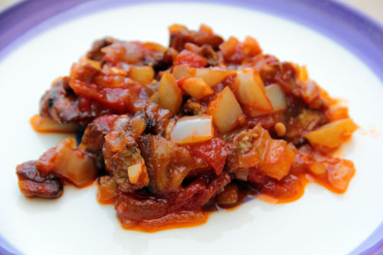 Ragout de vinete