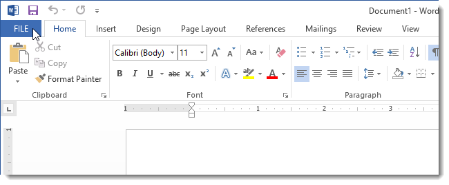 Modificarea intervalelor automate de salvare în MC Word 2013