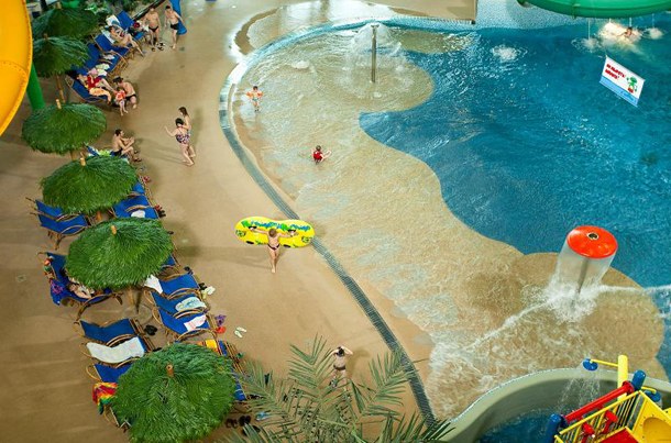 Aquapark în Marino - odihnă de zi și de noapte 